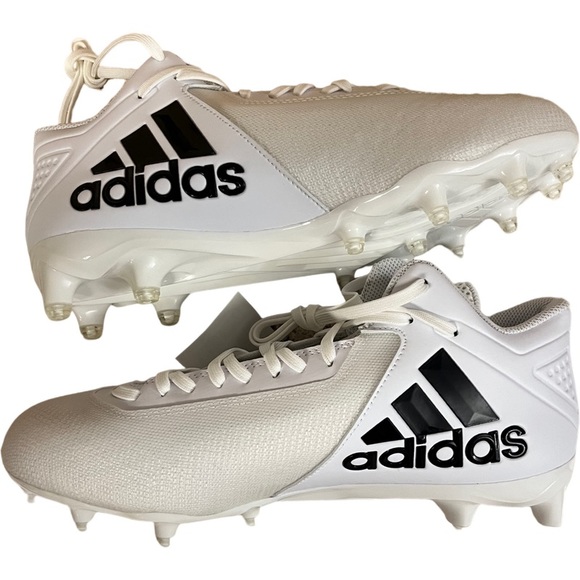 Mens Adidas Freak Mid Football Cleats White Black FX2124 Size 9.5 - Picture 2 of 10